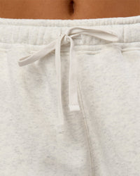 Woman wearing Go-To Oversized Track Pant - Silver Marl | Model:Bianca | Size:S | Thumbnail Index: 3