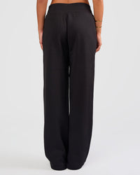 Woman wearing Go-To Wide Leg Track Pant - Black | Model:Bianca | Size:S | Thumbnail Index: 5