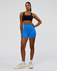 Model wearing Limitless Sports Bra - Black | Model:Rosie | Size:S | Thumbnail Index: 2