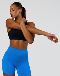 Model wearing Limitless Sports Bra - Black | Model:Rosie | Size:S | Thumbnail Index: 6