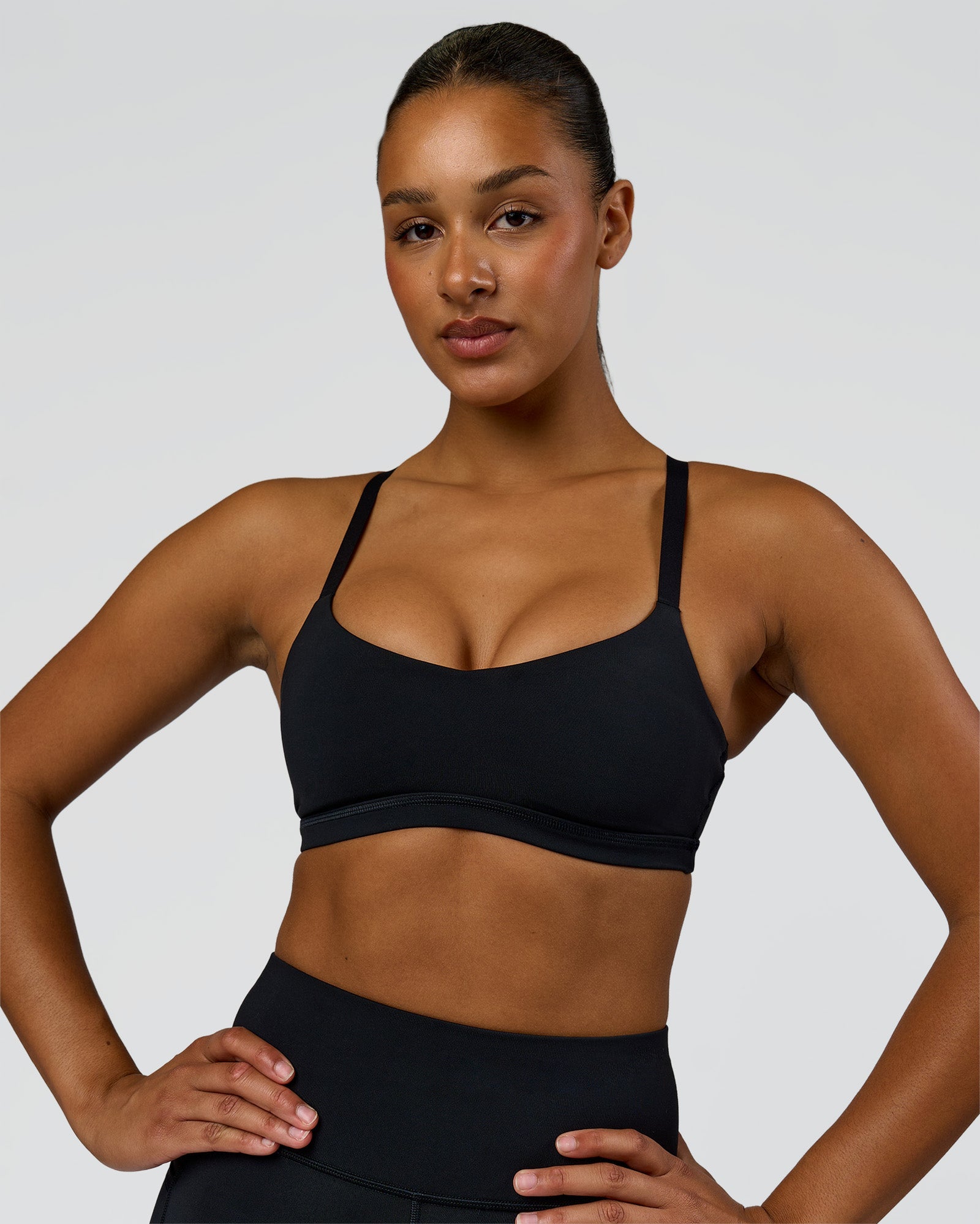 Wrap It Up FLXCotton Tank - Black | LSKD – LSKD US