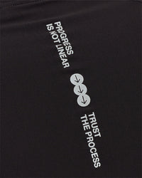 Woman wearing On the Run Long Sleeve - Black | Model:Rosie | Size:S | Thumbnail Index: 7