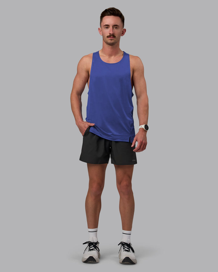 Pace Running Tank - Power Cobalt
