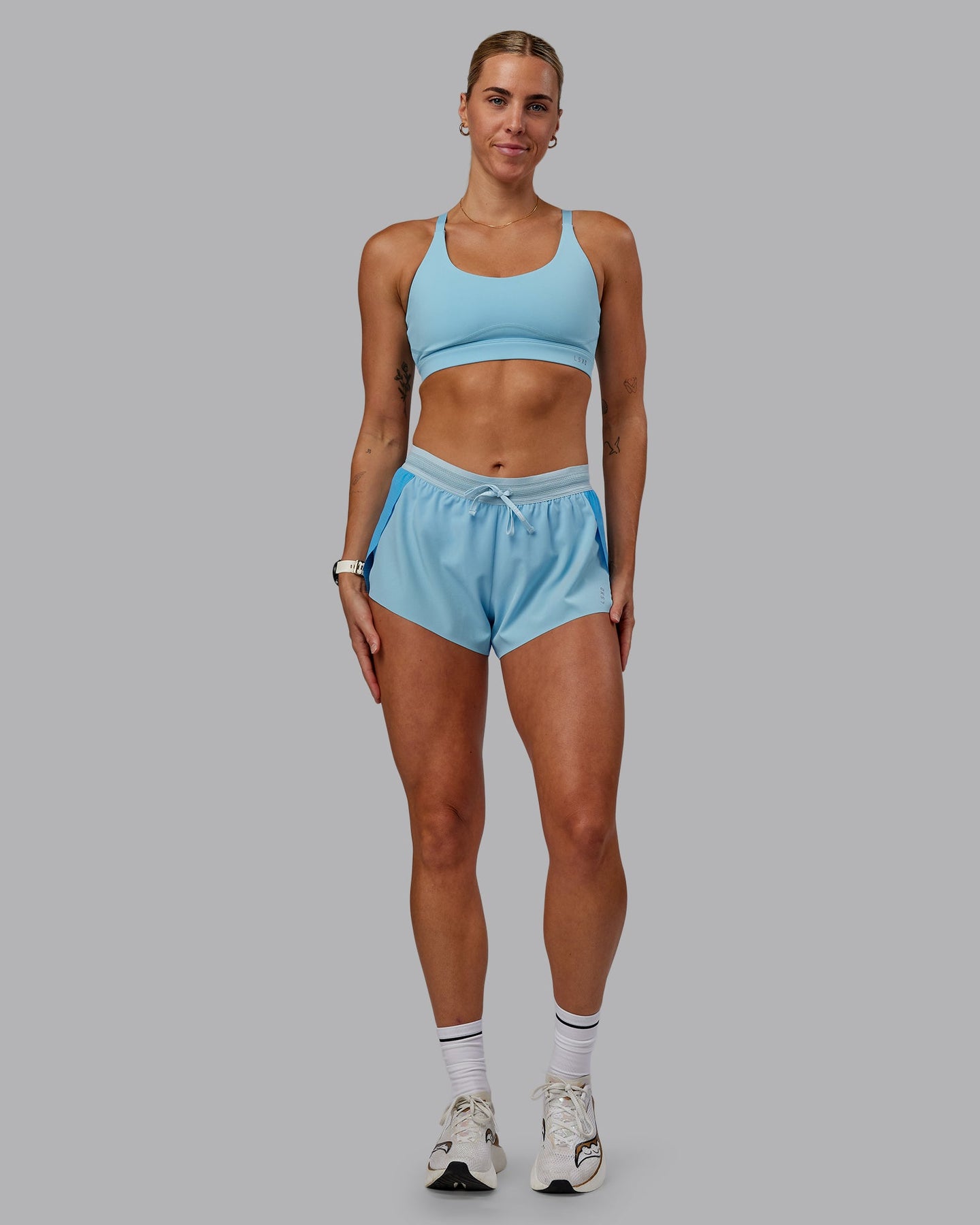 Rapid Sports Bra - Sky Blue | LSKD – LSKD US