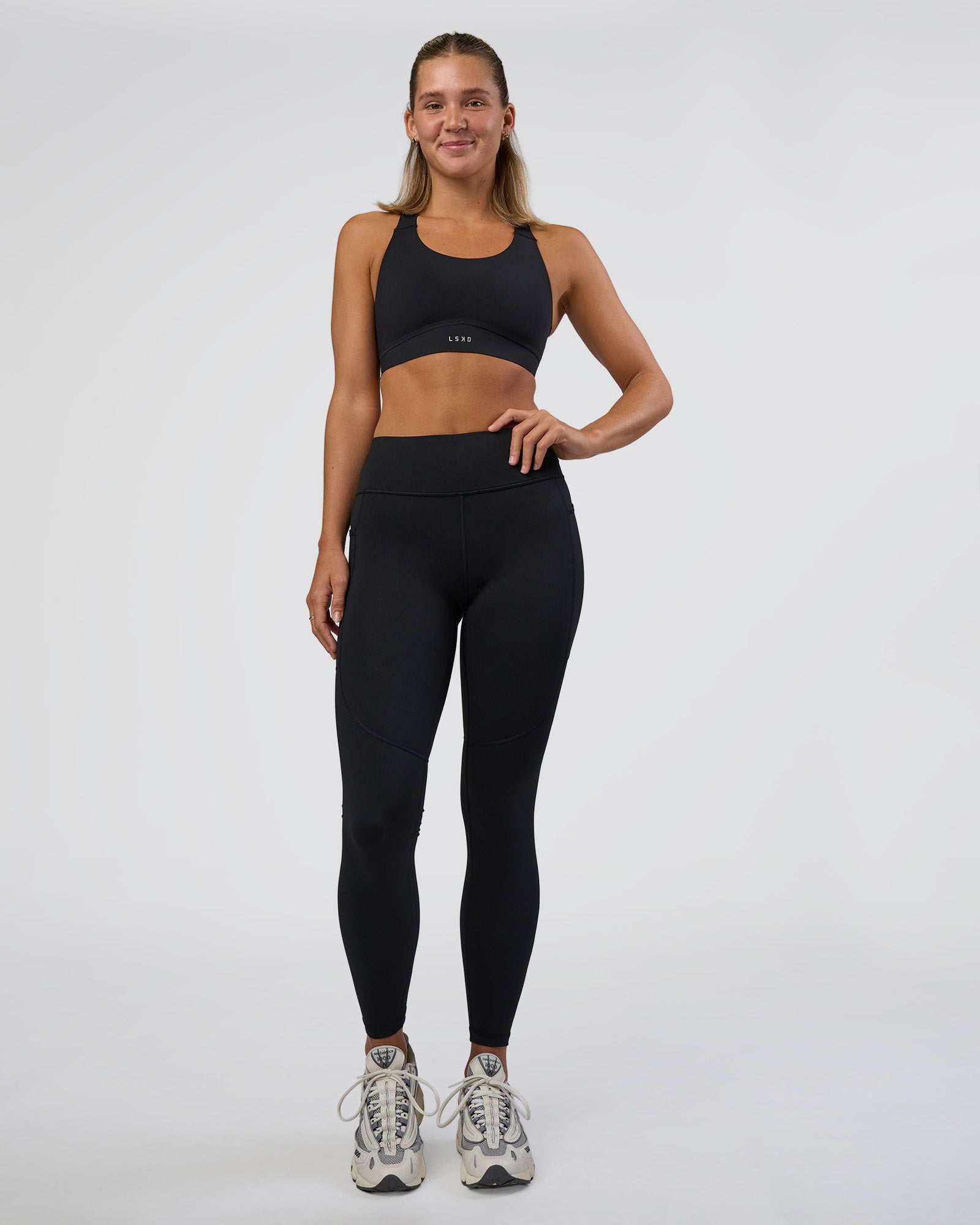 Rep Ultra High-Rise Full Length Legging Pockets - Black-Black