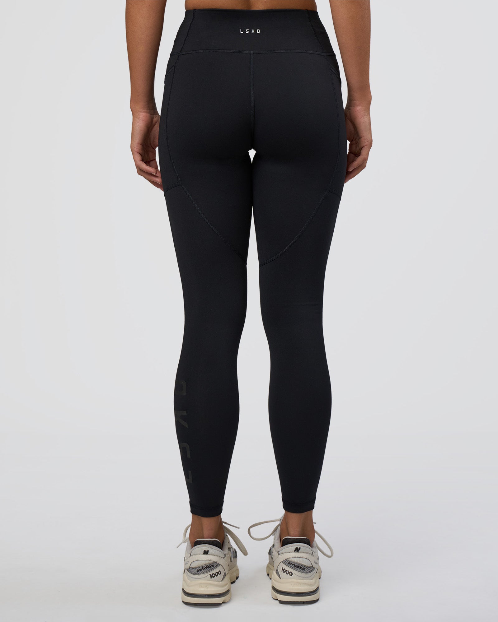 Rep Ultra High-Rise Full Length Legging Pockets - Black-Black