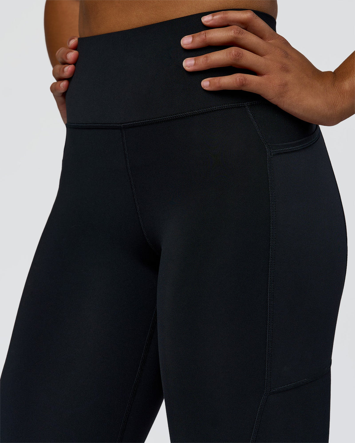Rep Street Script Ultra High-Rise 7/8 Legging Pockets - Black-White ...