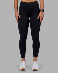 Rep Ultra High-Rise 7/8 Legging Pockets - Black-Scarlet | Thumbnail Index: 6