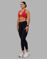 Woman wearing Stamina Sports Bra - Scarlet | Model:Keisha | Size:S | Thumbnail Index: 4