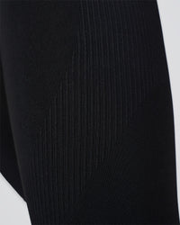 Woman wearing Surge Seamless High-Rise Full Length Legging - Black | Model:Bianca | Size:S