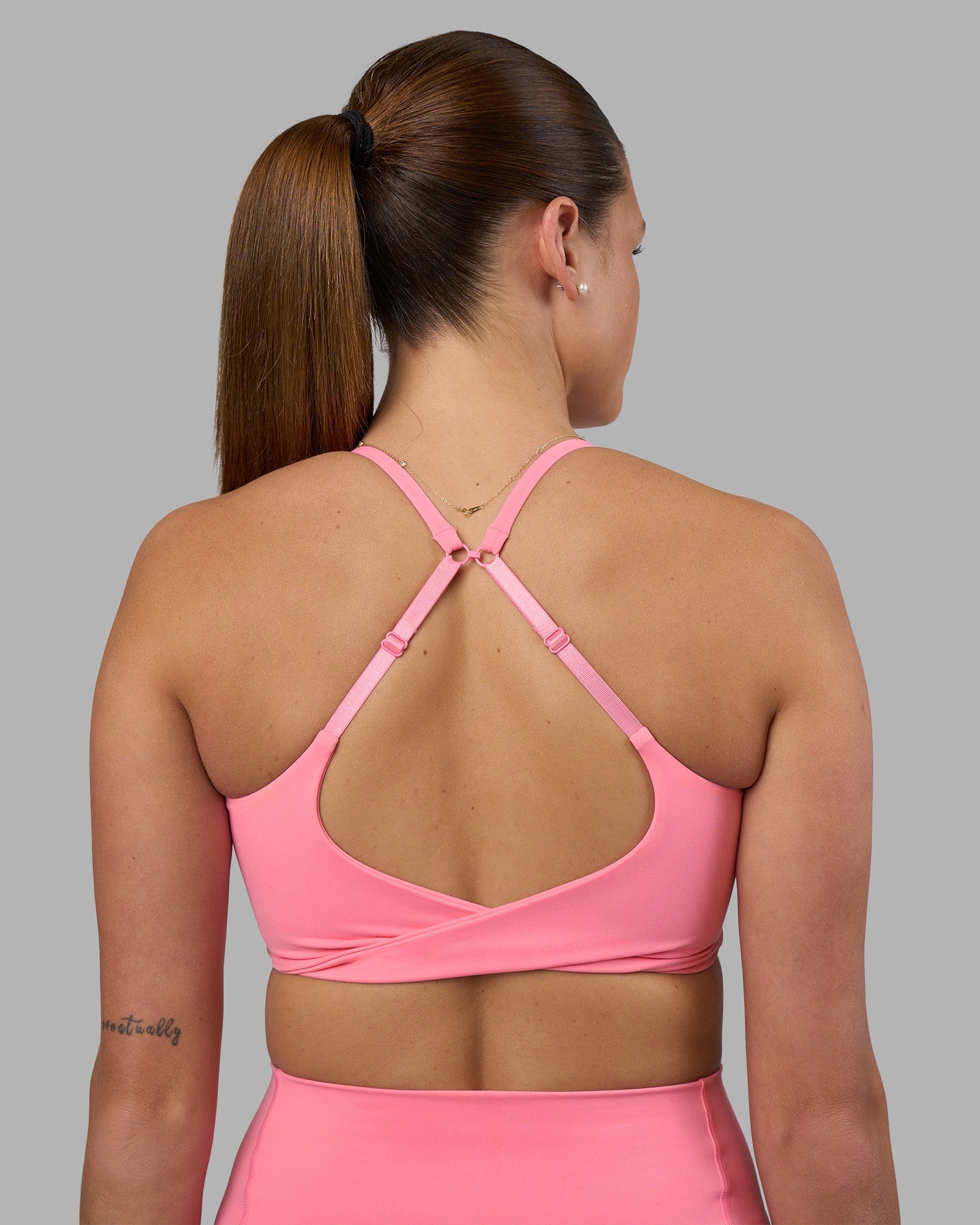 Twist Sports Bra - Candy Pink | LSKD – LSKD US