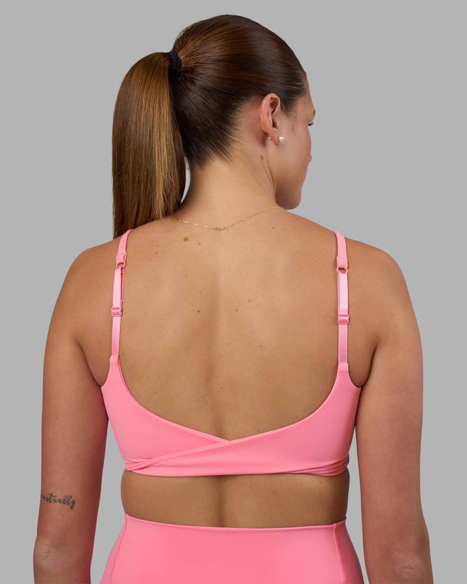 Twist Sports Bra - Candy Pink | LSKD – LSKD US
