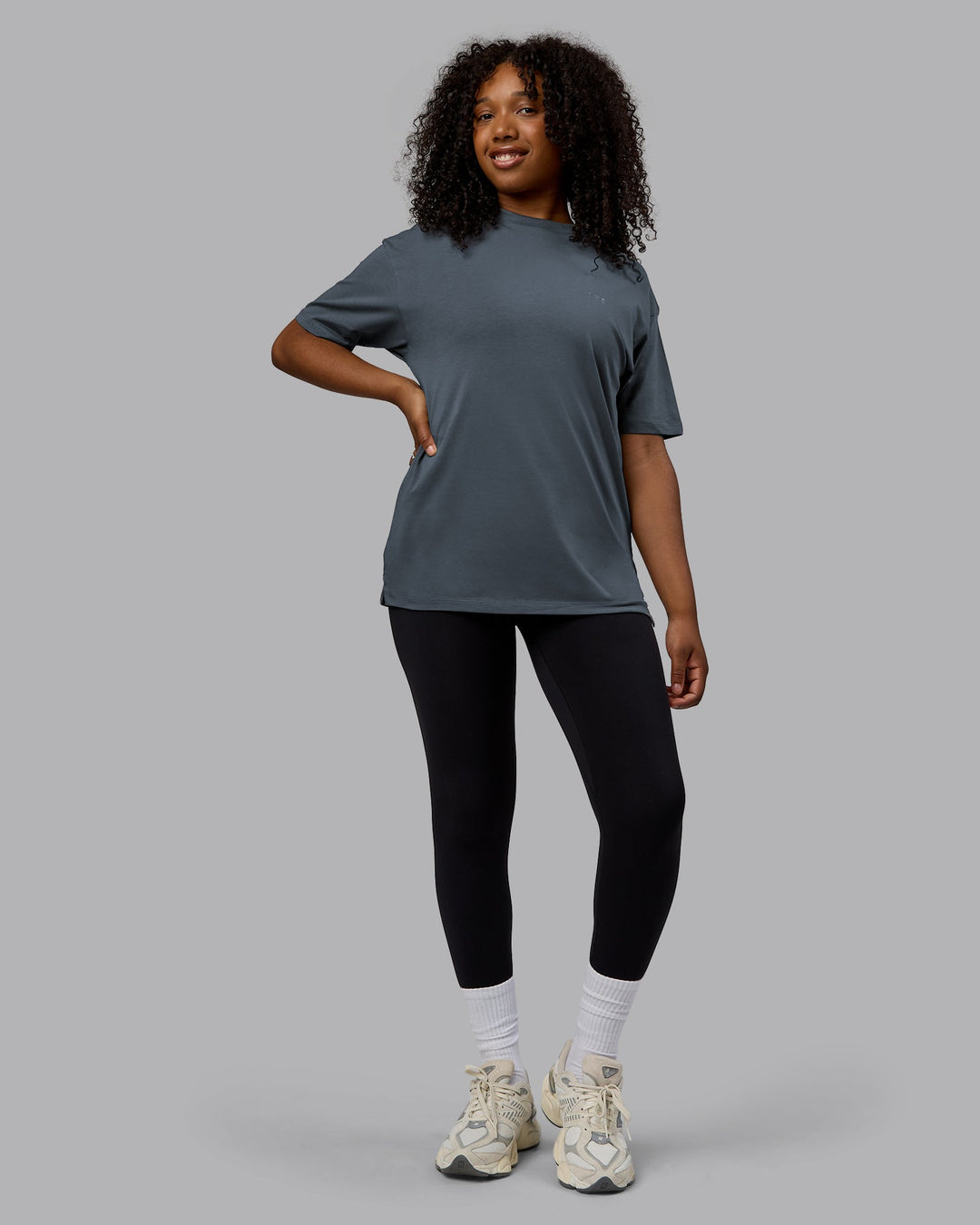 Unisex PimaFLX Tee Oversize - Turbulence