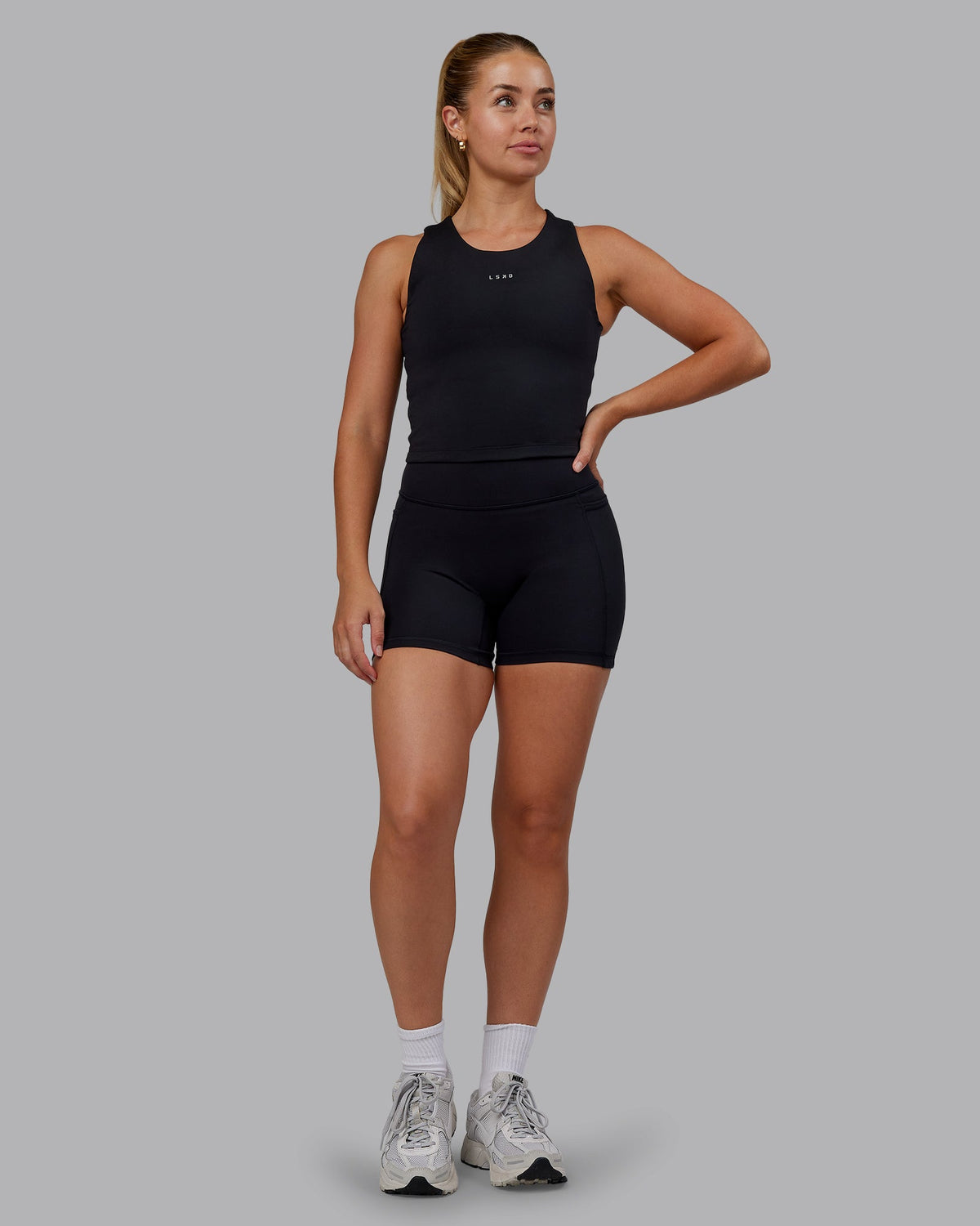 Base U Tank Womens Base Tank - Black | LSKD – LSKD US