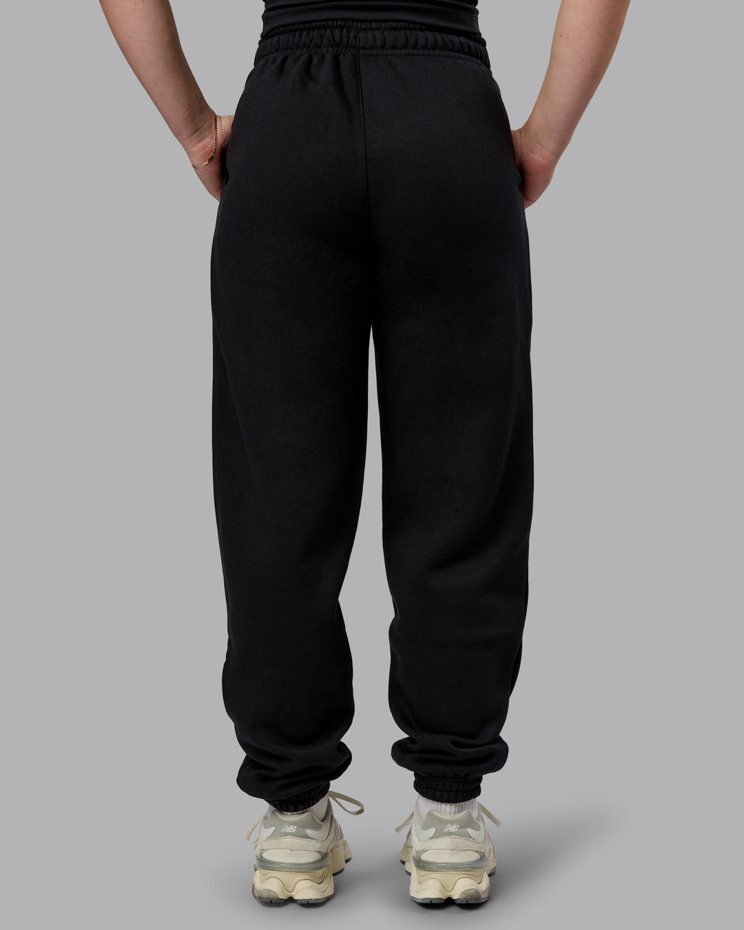 Woman wearing MVP Track Pant - Black | Model:Sav | Size:S