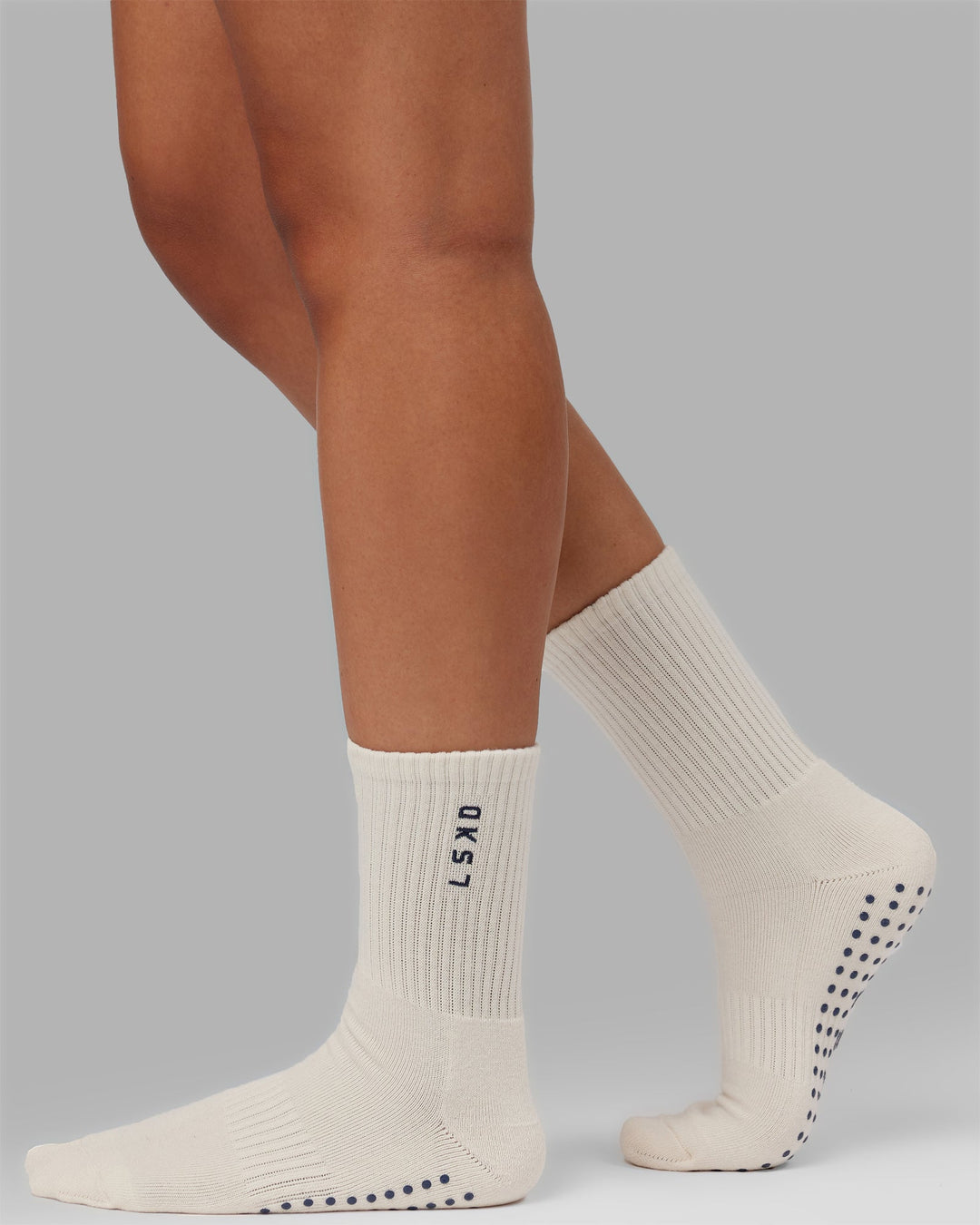 Signal Pilates Socks - Off White-Future Dusk