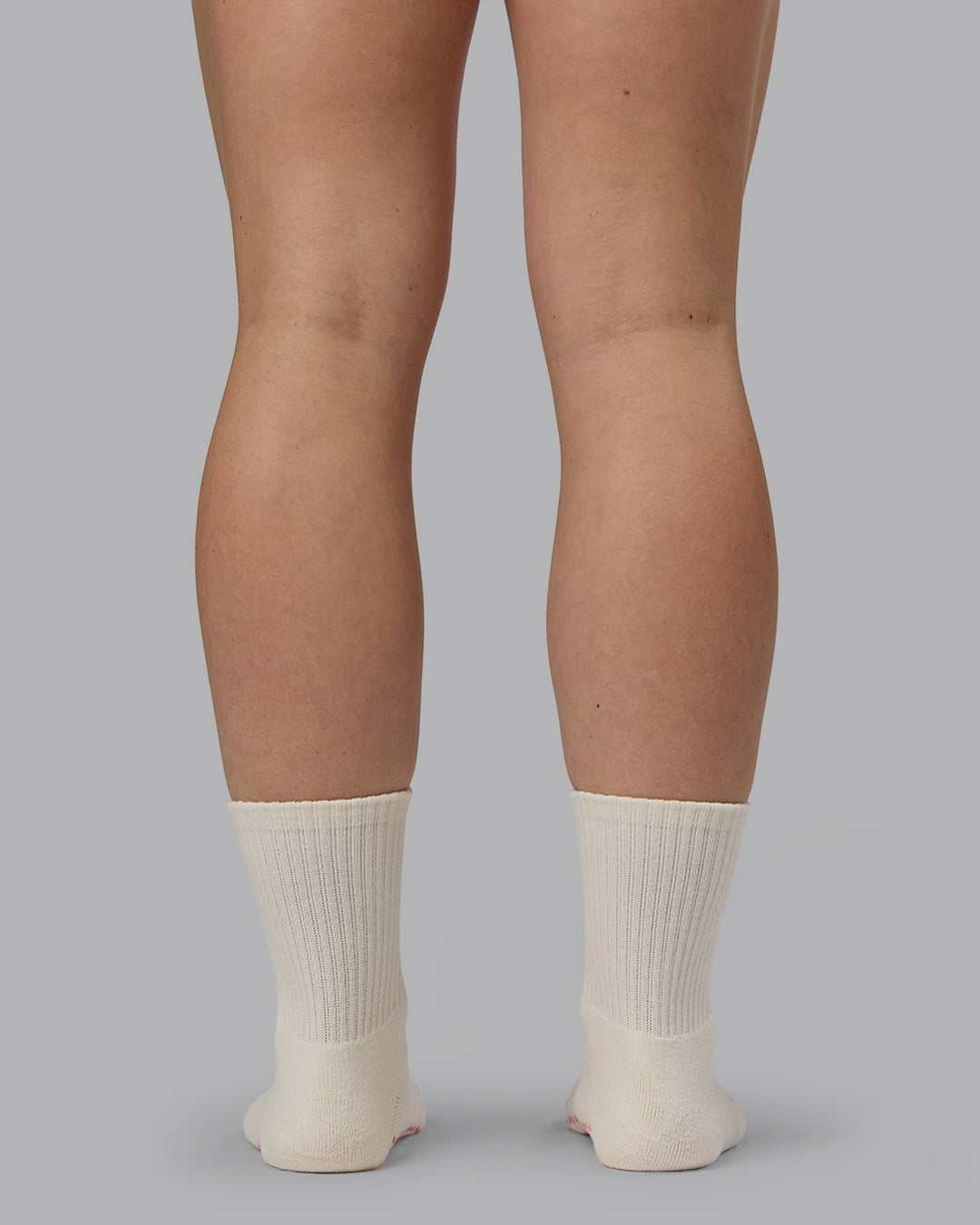 Signal Crew Pilates Grip Sock - Off White-Pink Lemonade