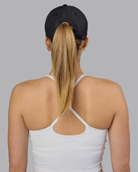 Train Cap - Black-White