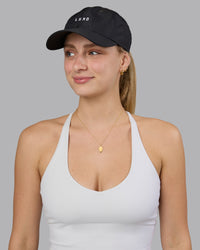 Train Cap - Black-White