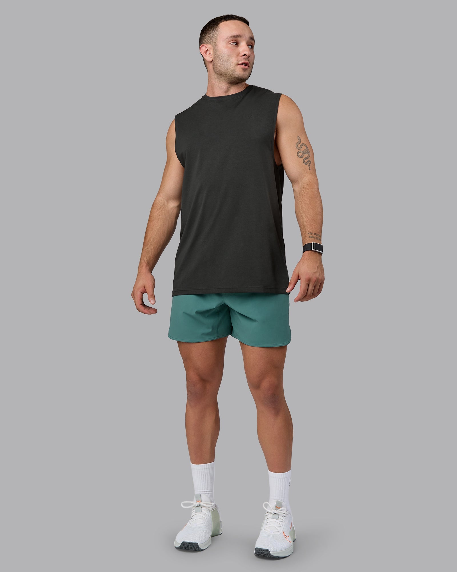 LÝFT Stage Shorts - Silver