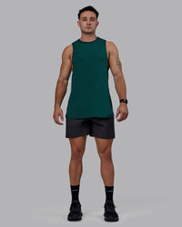 Man wearing Rep 7" Performance Shorts - Pirate Black