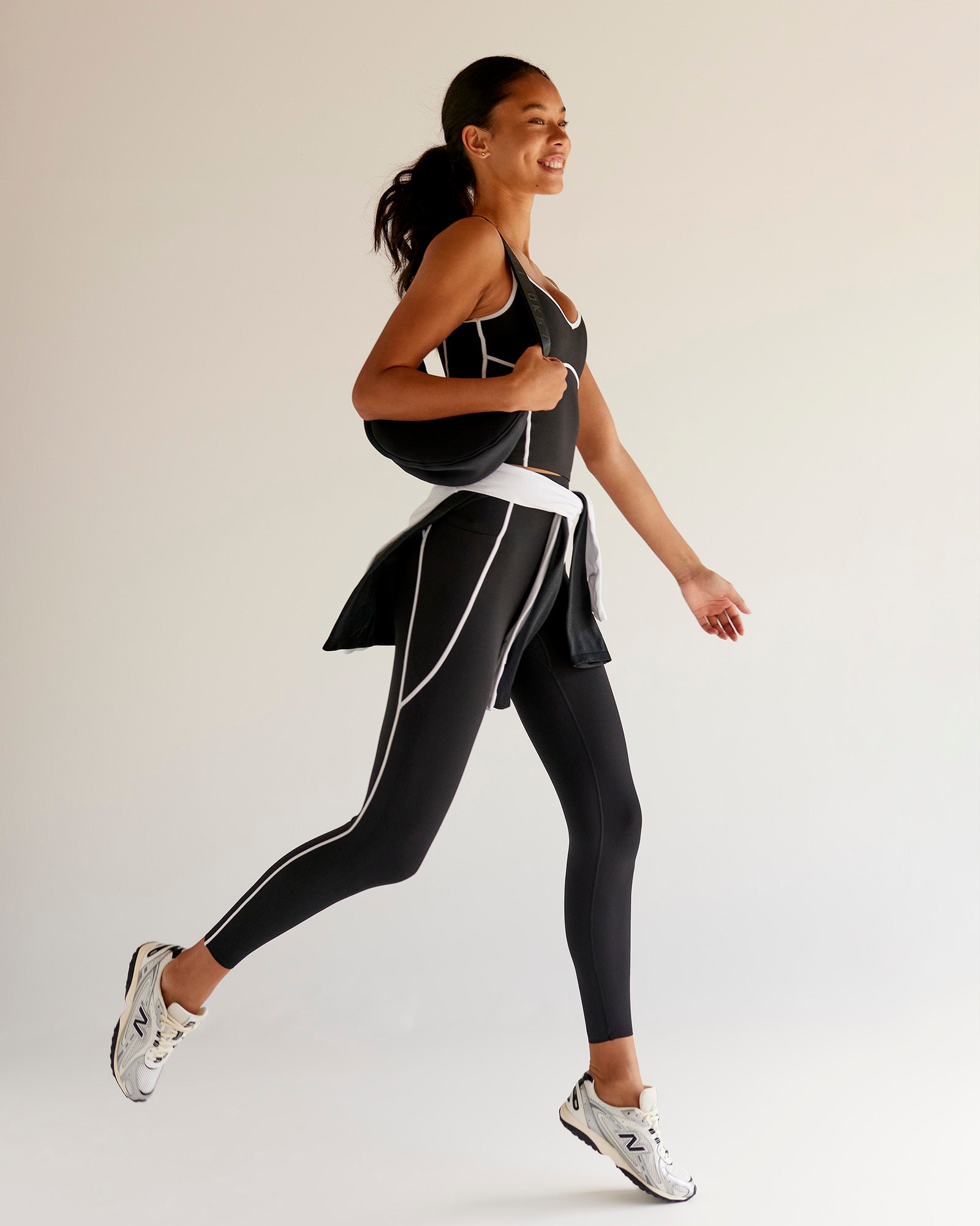 Power Ultra High-Rise Full Length Legging Pockets - Black | LSKD