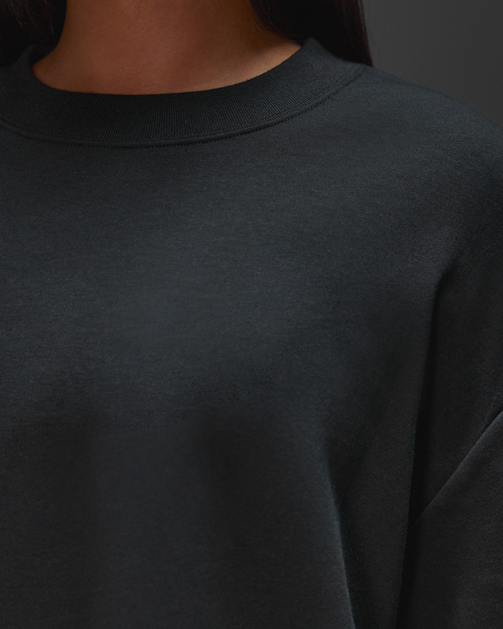 AfterDark ZeroCrease Oversized Tee - Black | LSKD – LSKD US