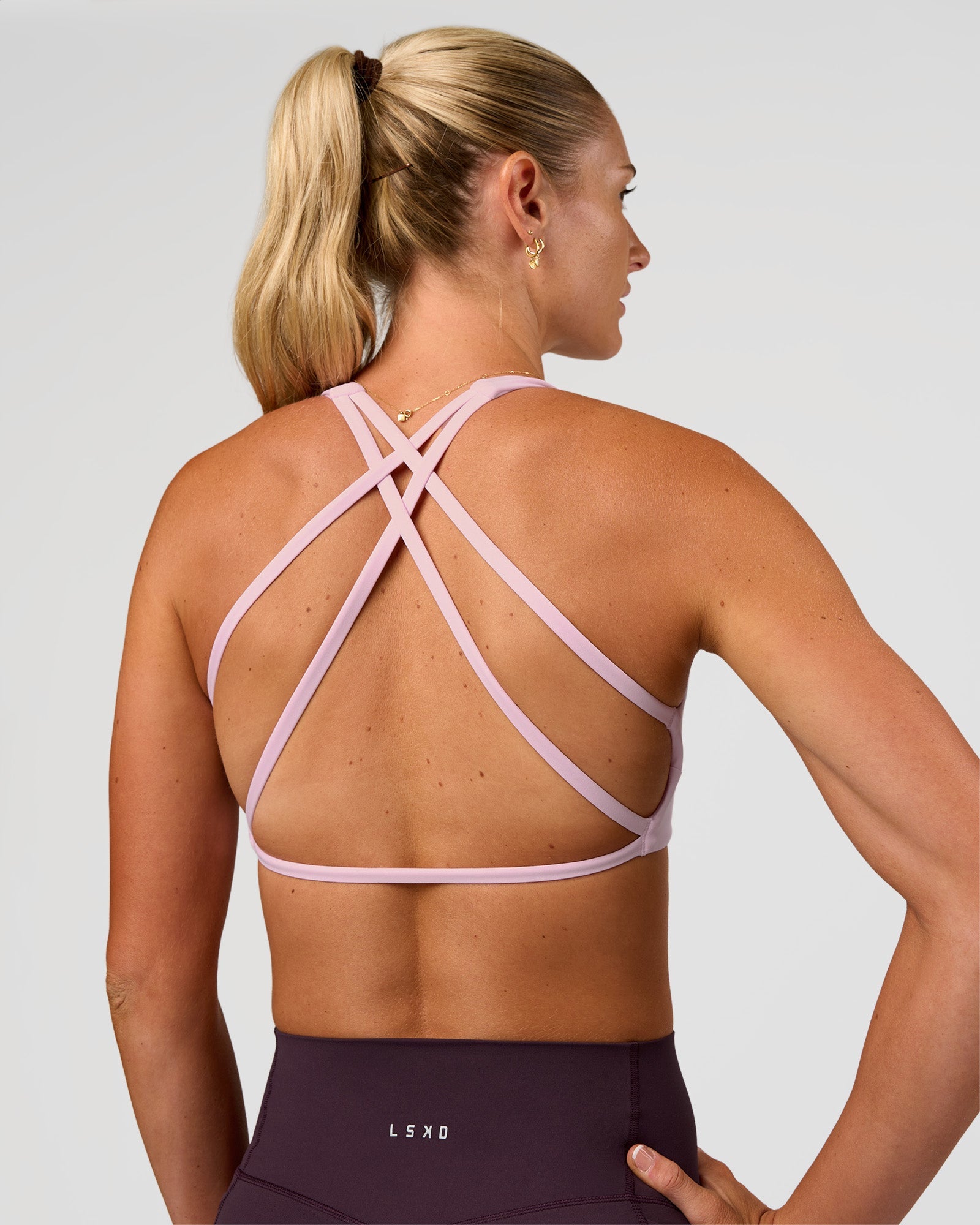 Aspire Sports Bra - Marshmallow | LSKD – LSKD US