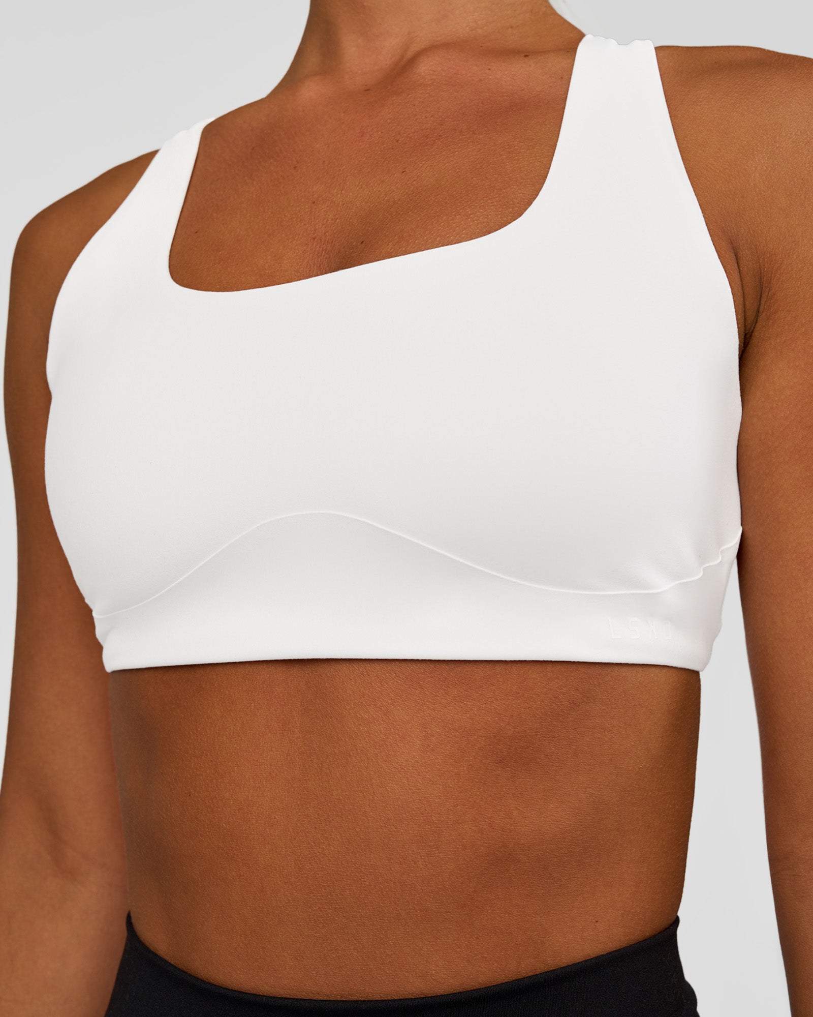 Aspire Sports Bra - White | LSKD – LSKD US