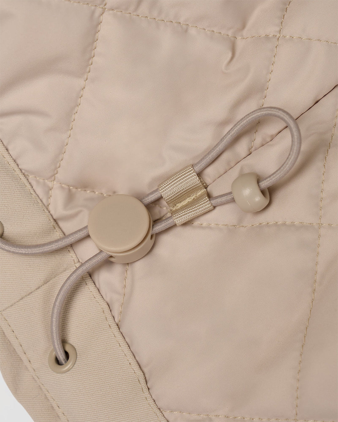Woman wearing Auxiliary 2.0 Jacket - Shale Beige | Model:Brylee | Size:XS