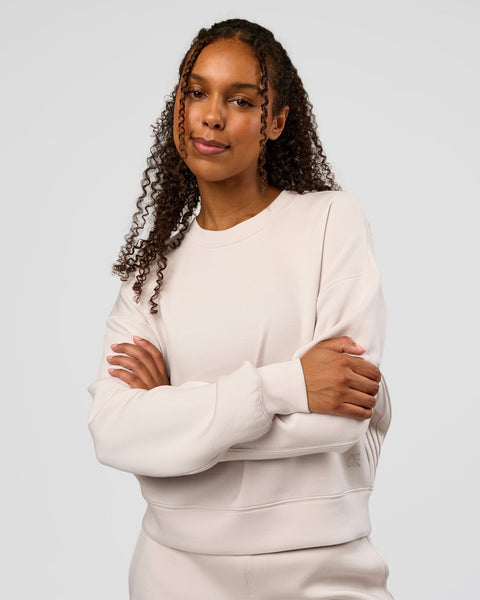 CF Elevate SoftTouch Pintuck Sweater - Clay | LSKD – LSKD US