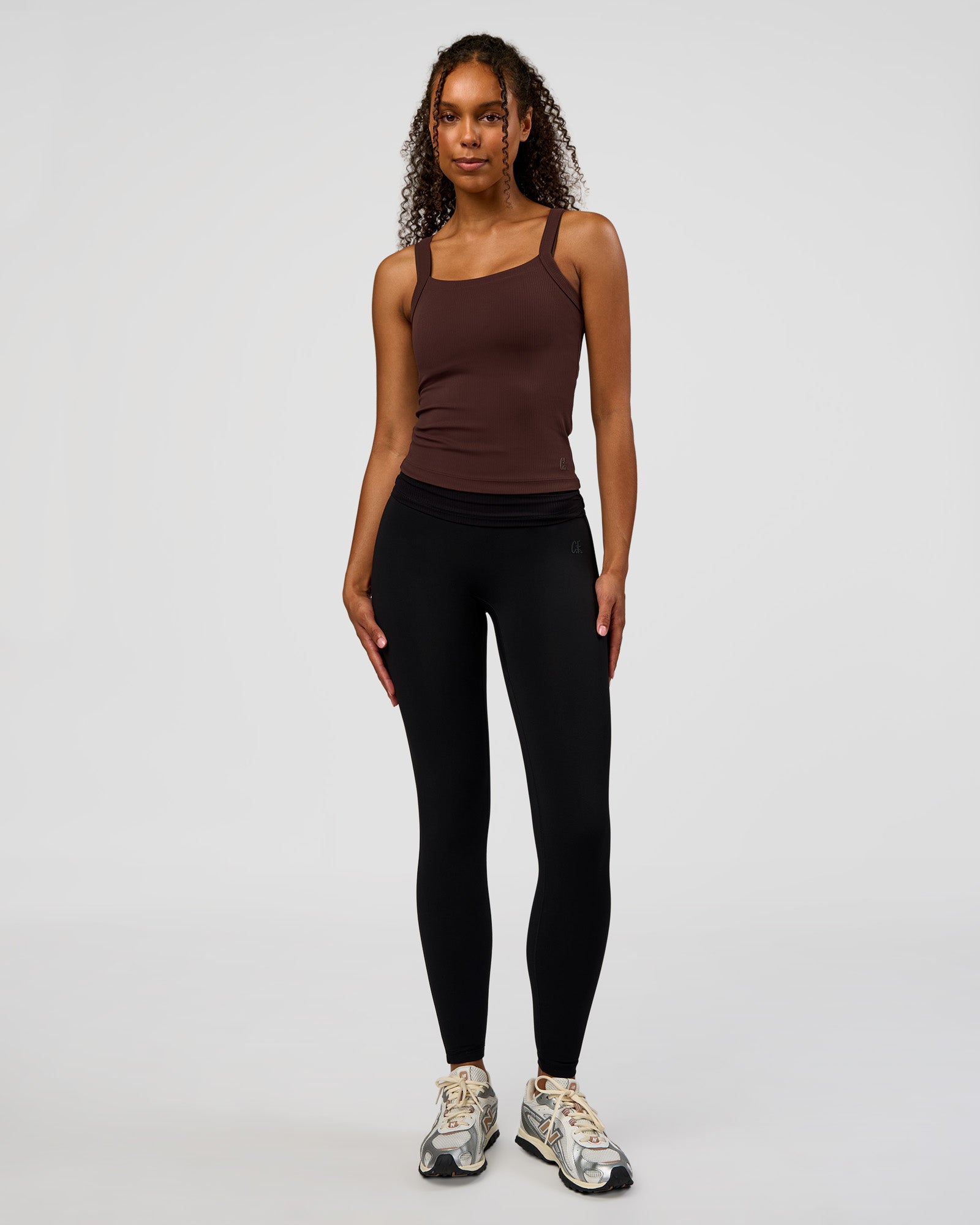 CF Move Through It Rib Tank - Hot Chocolate | LSKD – LSKD US