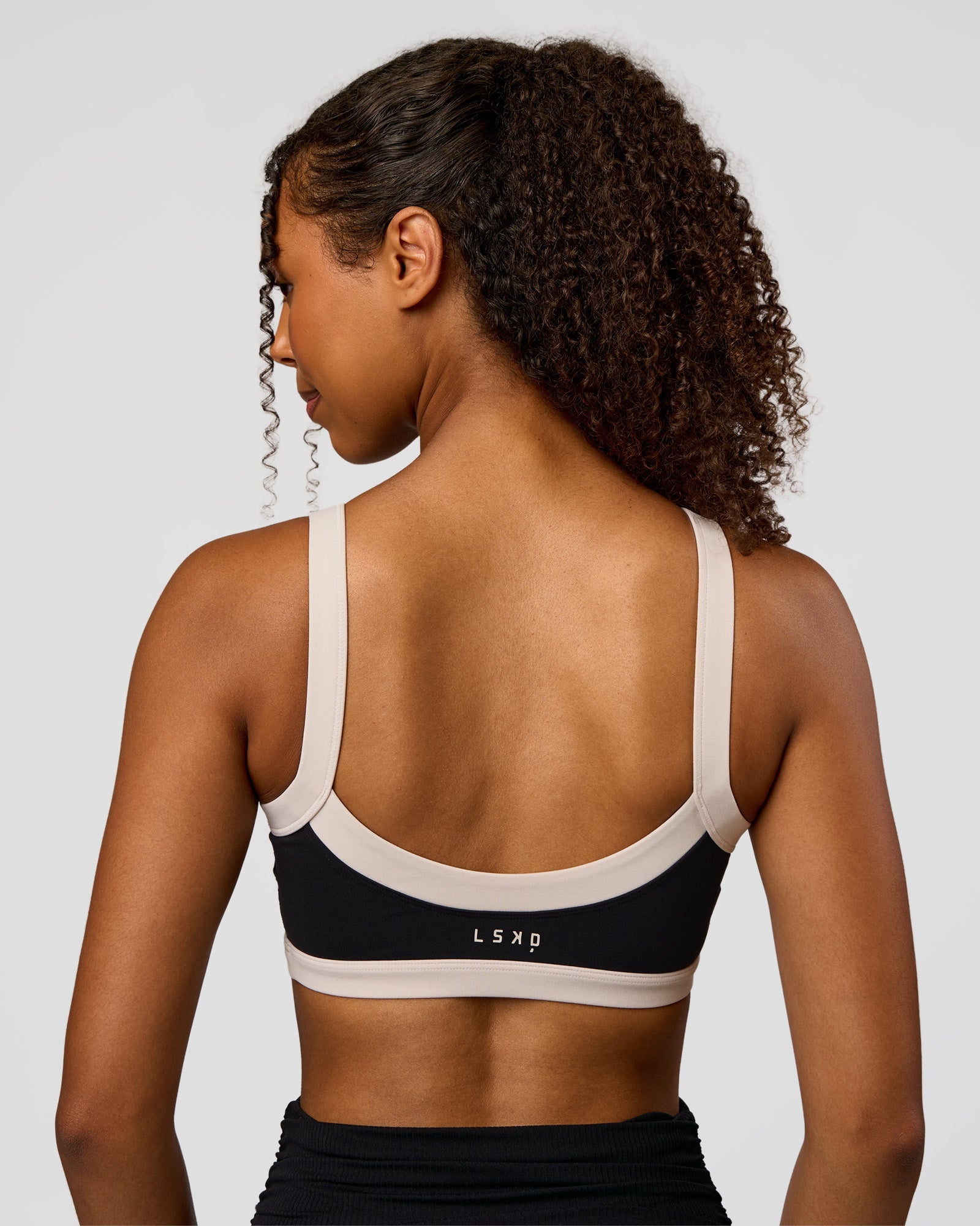 CF Move Through It Sports Bra - Black-Clay | LSKD – LSKD US