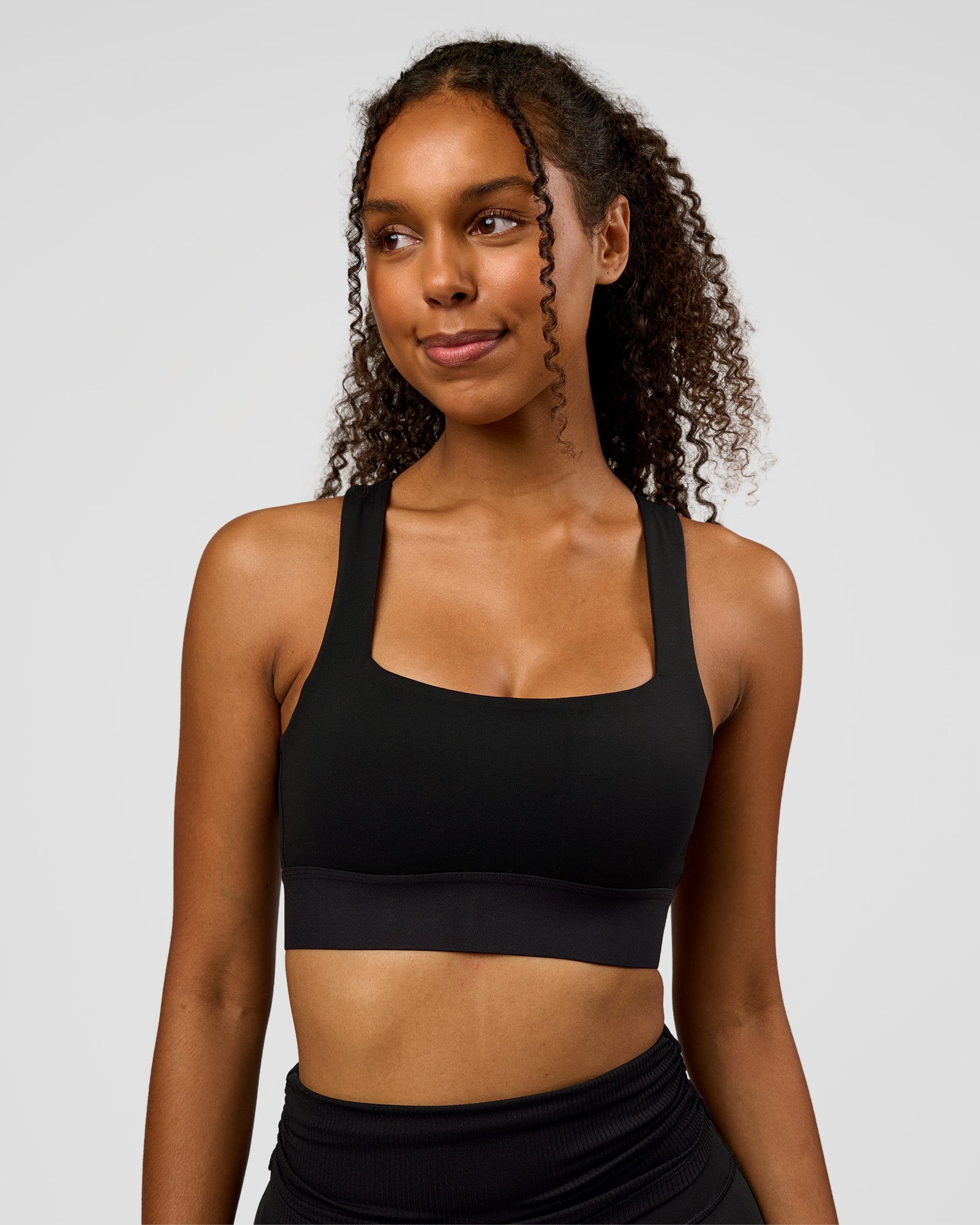 CF Train Hard Sports Bra - Black | LSKD – LSKD US