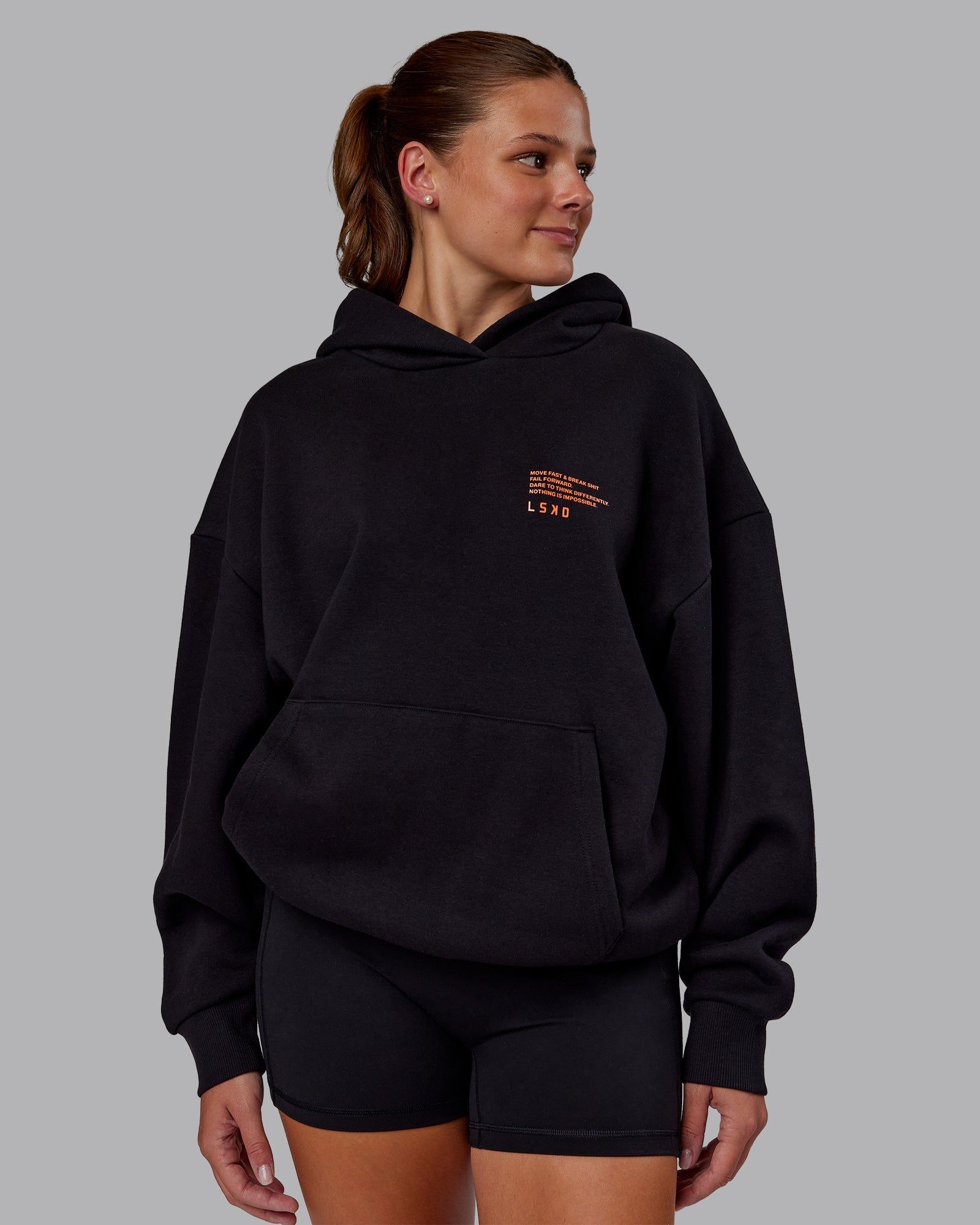 トップス VOAAOV OVERSIZED SWEAT BLACK Amazon.com: Womens Half Zip Oversized Sweatshirts Fall