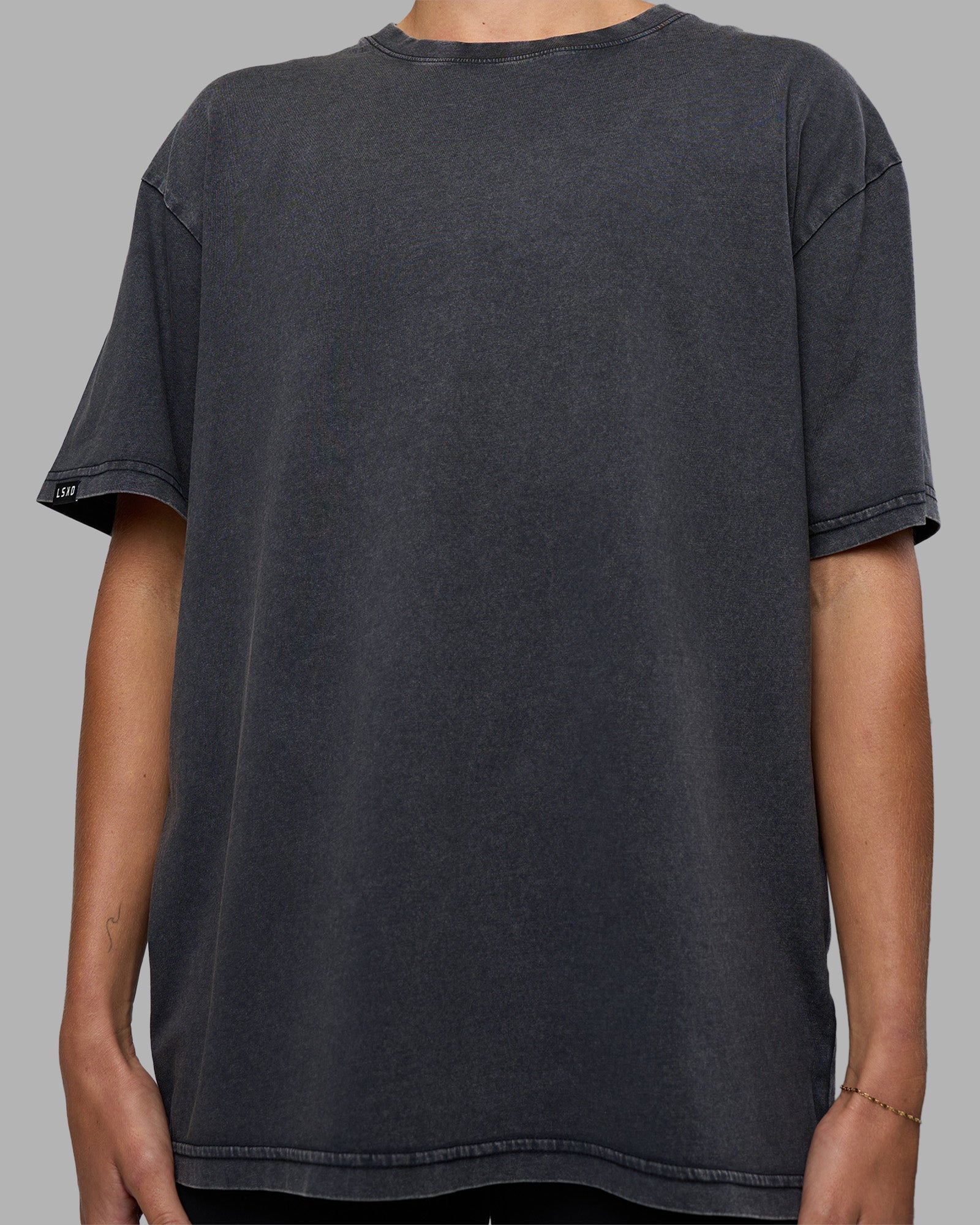 Easy Tee FLXCotton Oversize - Black Washed | LSKD – LSKD US