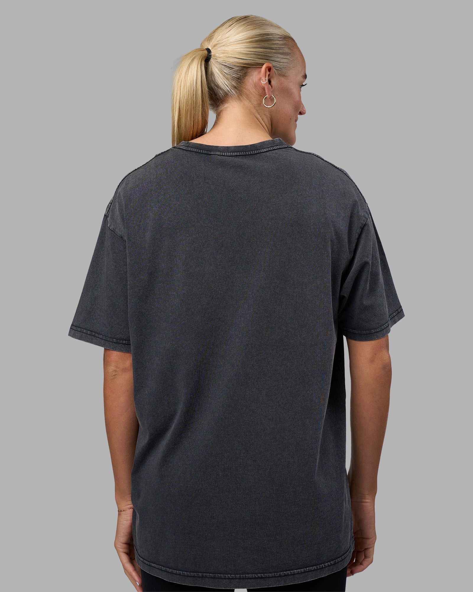 Easy Tee FLXCotton Oversize - Black Washed | LSKD – LSKD US