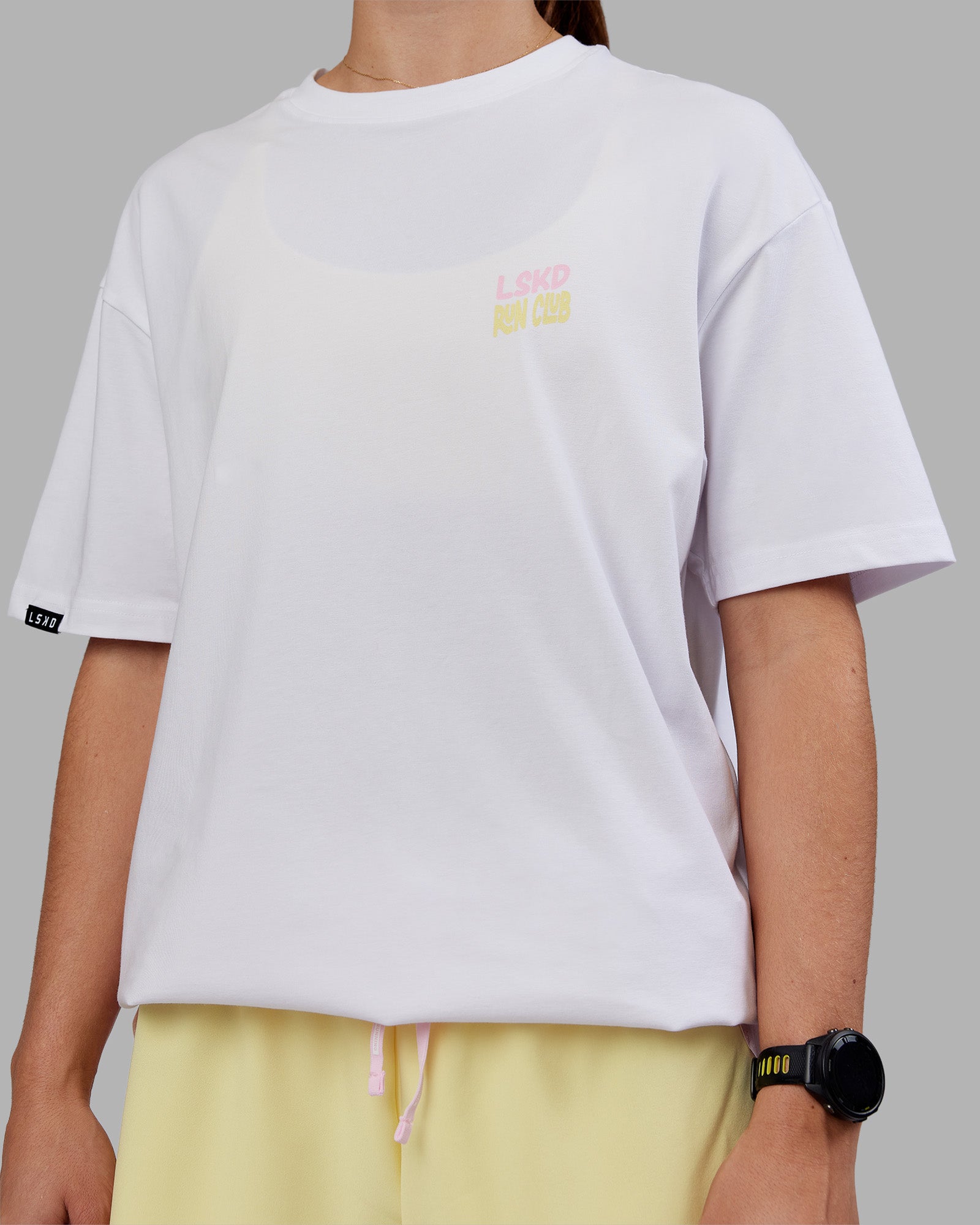 Grace Grove FLXCotton Oversize Tee - White | LSKD – LSKD US