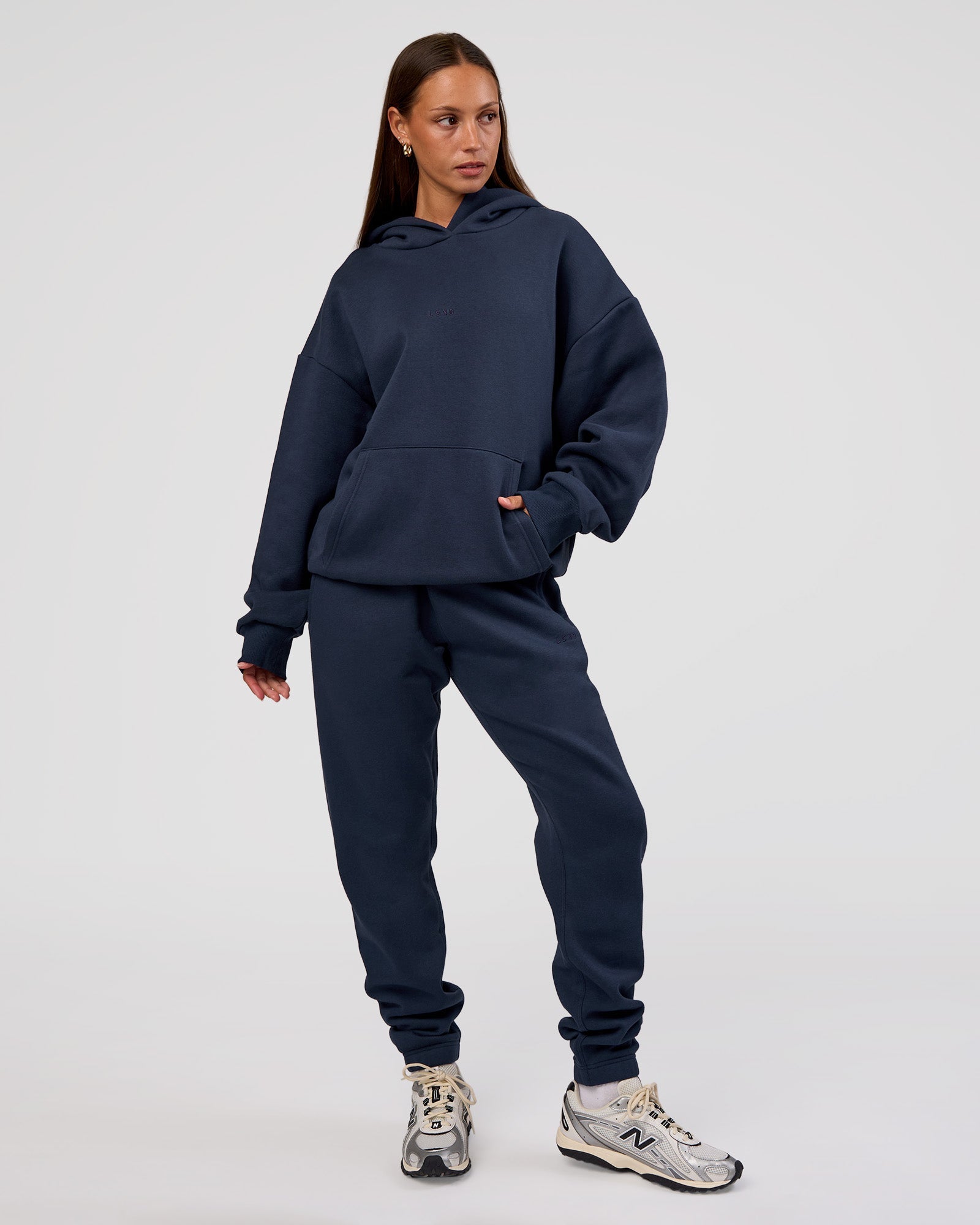 MVP Oversized Hoodie - Future Navy | LSKD – LSKD US