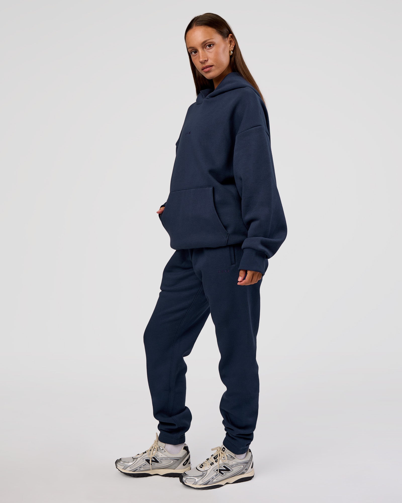 トップス VALLAD 23HOODIE NAVY U.S.Naval Academy Store| Navy Hooded Sweatshirt Navy/Crest
