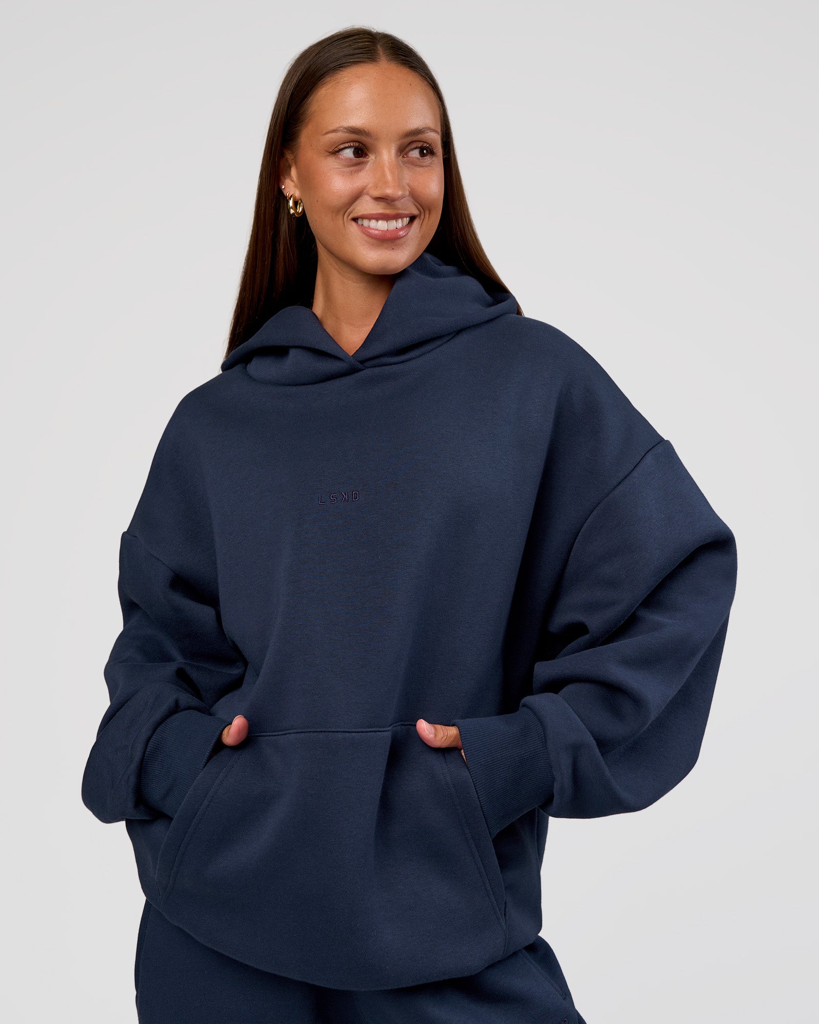 MVP Oversized Hoodie - Future Navy | LSKD – LSKD US