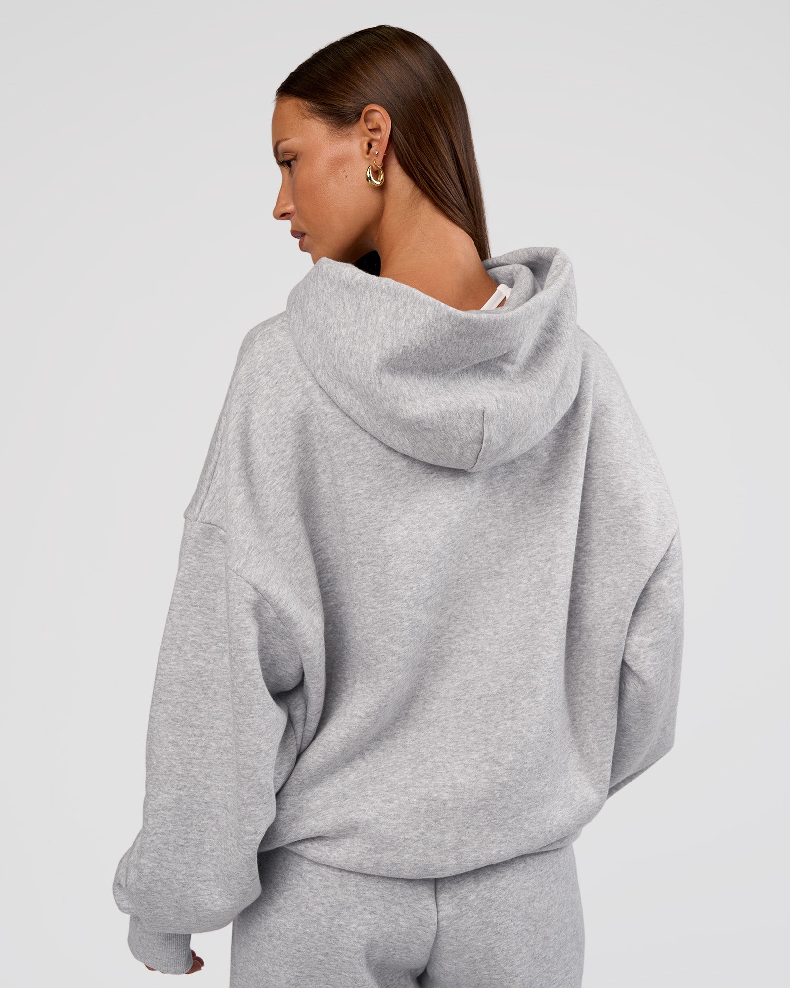 Unisex MVP Hoodie Oversize - Light Grey Marl | LSKD – LSKD US