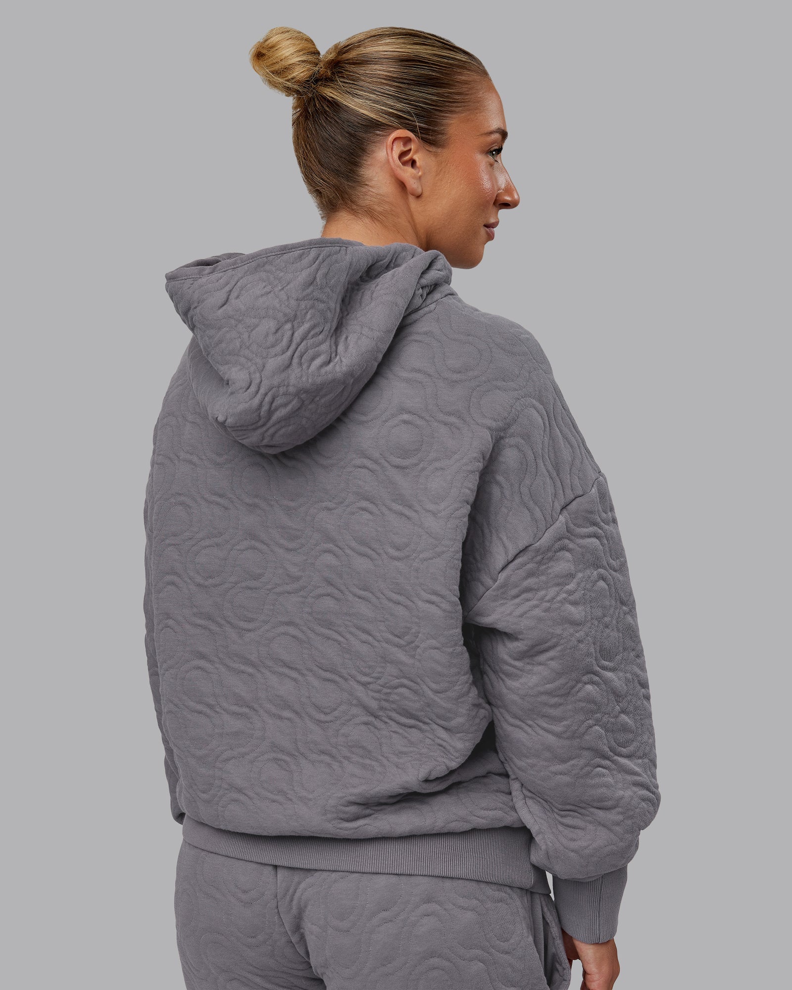 MVP Quilted Oversized Hoodie - Storm Front-Geometric | LSKD