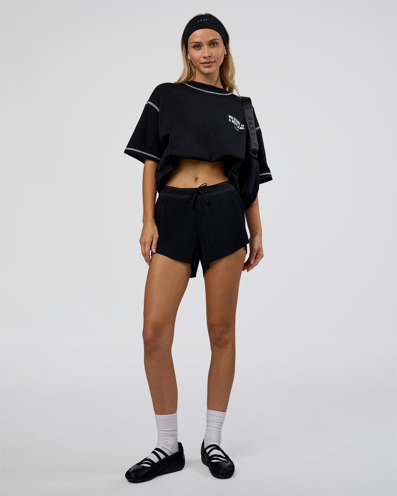 Pressure is Privilege Oversized Tee - Black-White | LSKD – LSKD US