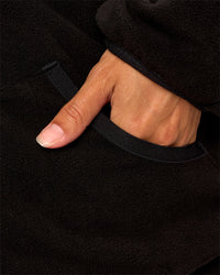 Woman wearing Thrive Reversible Jacket - Black | Model:Brylee | Size:XS