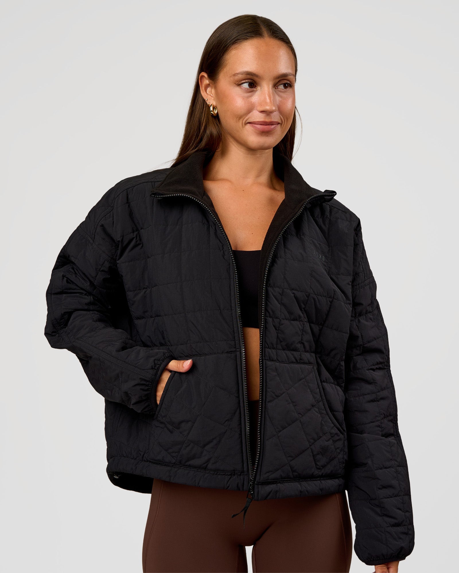 Thrive Reversible Jacket - Black | LSKD – LSKD US