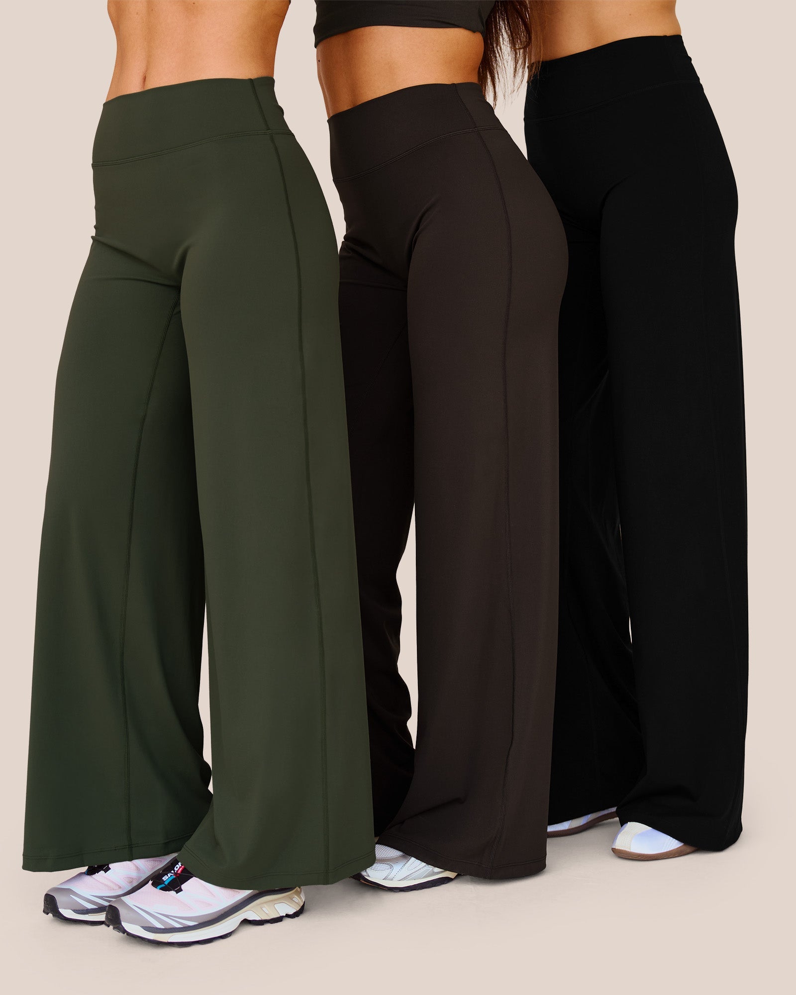 Campaign image of Elixir High-Rise Pant - Ground Coffee