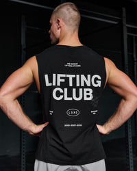 Campaign image of Lifting Club FLXCotton Tank - Black-White | Thumbnail Index: 8