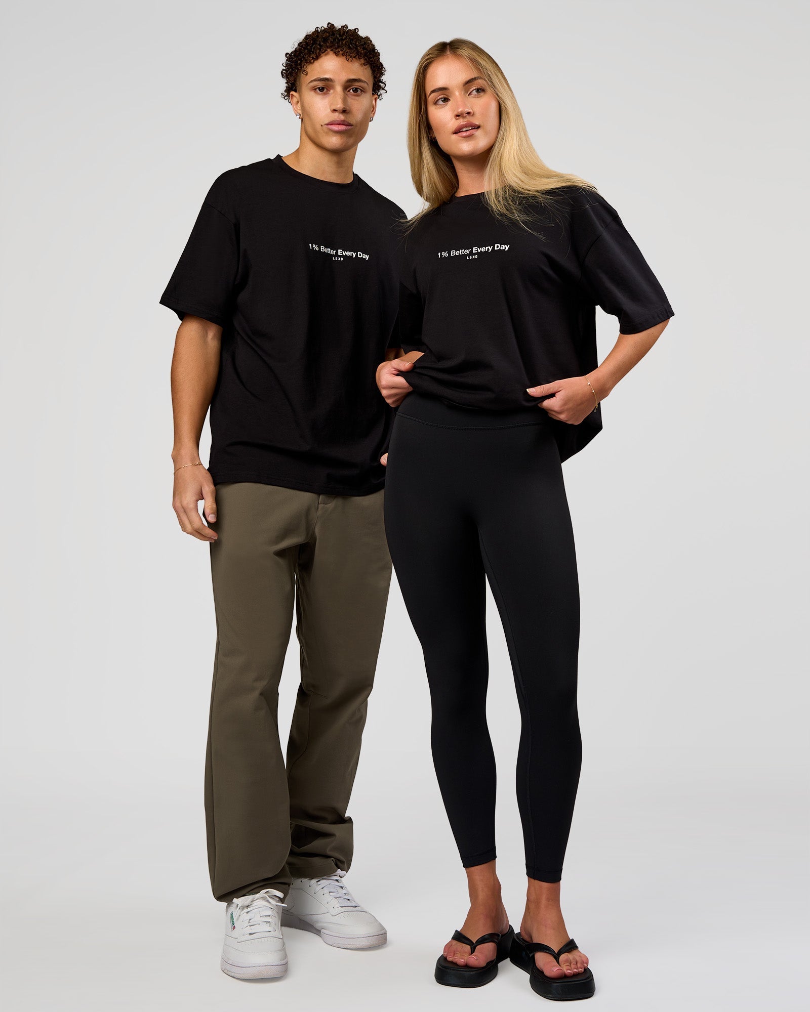 VS6 1% Better FLXCotton Oversize Tee - Black | LSKD – LSKD US