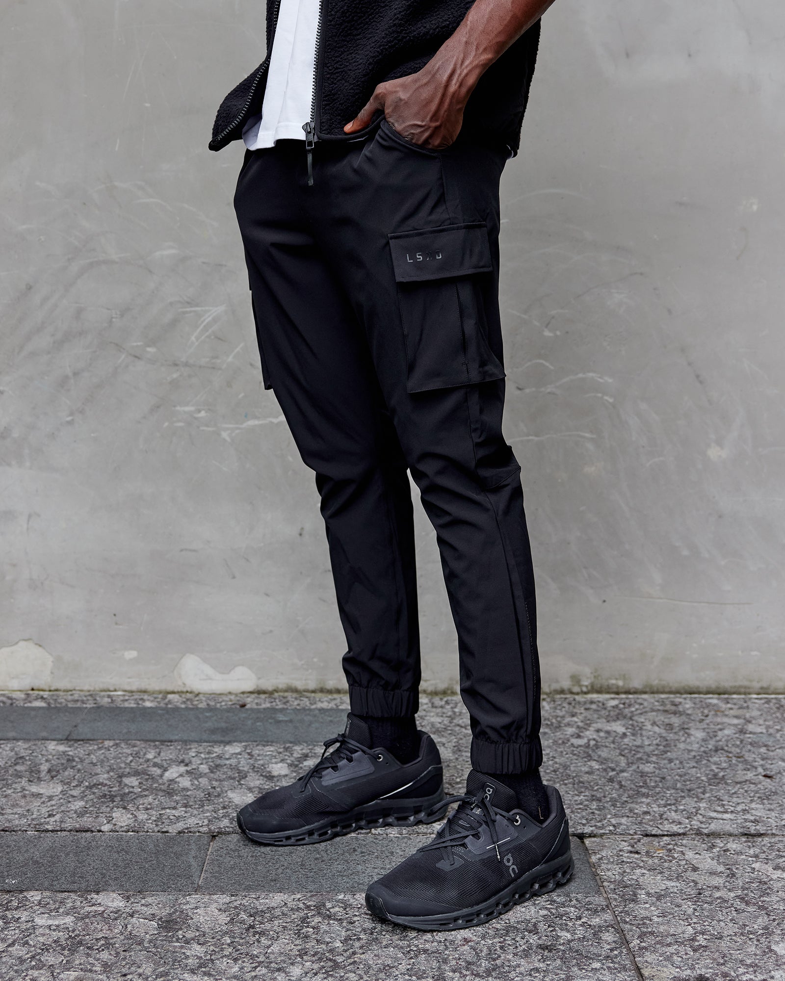 Wls dark cargo joggers hot sale